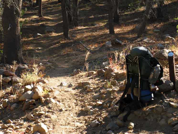 Pacific Crest Trail North of Wet Meadow Reservoir